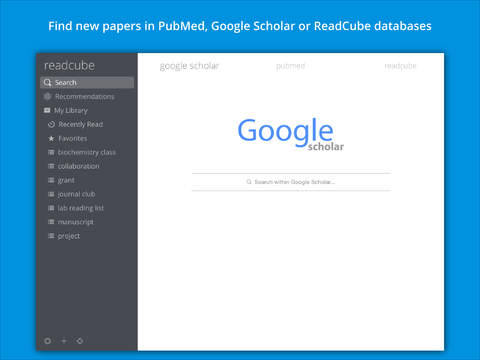 Look what’s in the latest update of the free ReadCube iOS apps!
